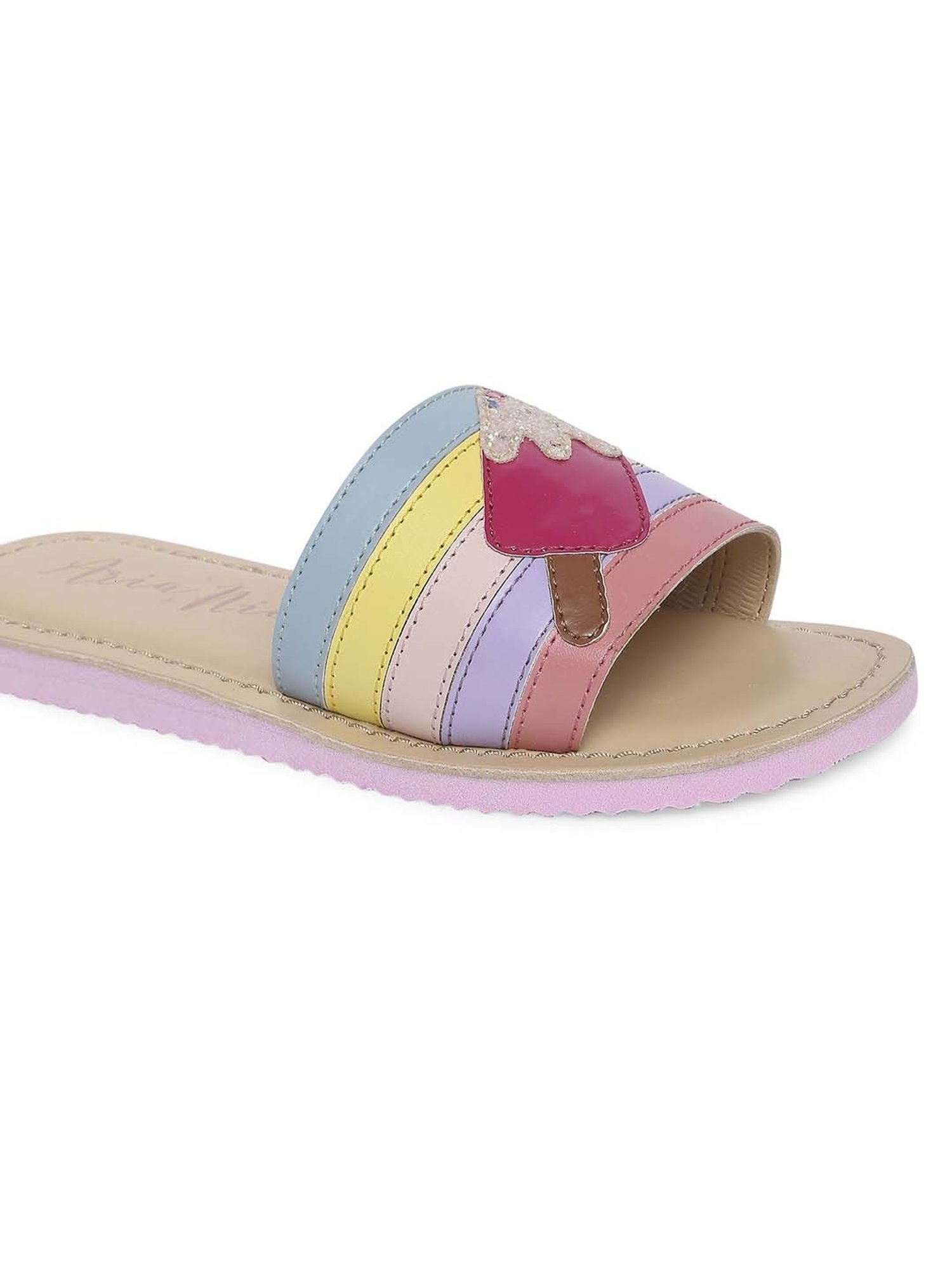 Aria Nica Kids ICY BIG Multicolor Casual Slides