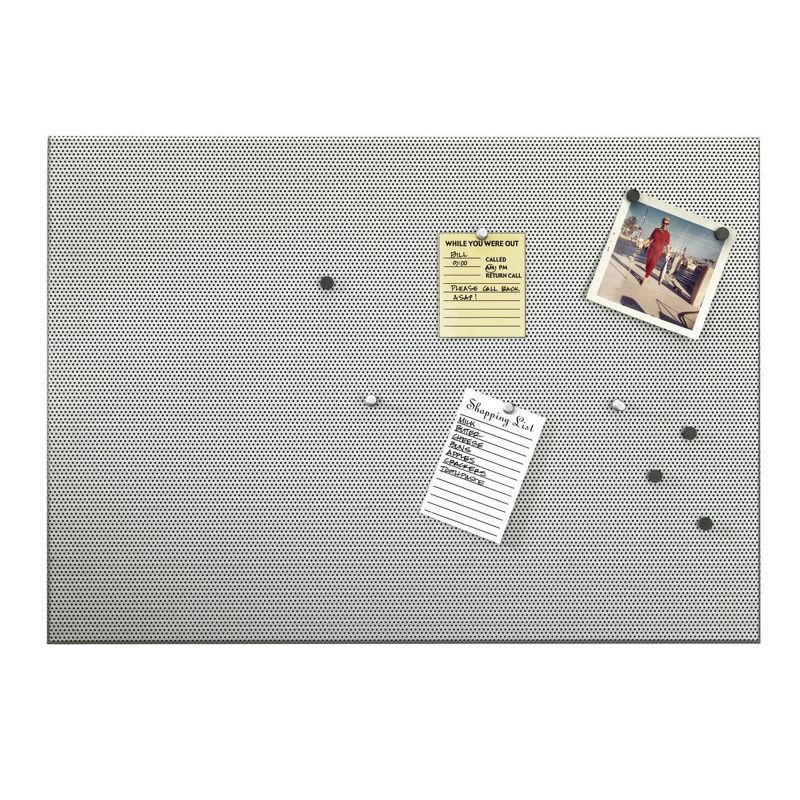 15"x 21" Bulletboard Bulletin Board Nickel - Umbra