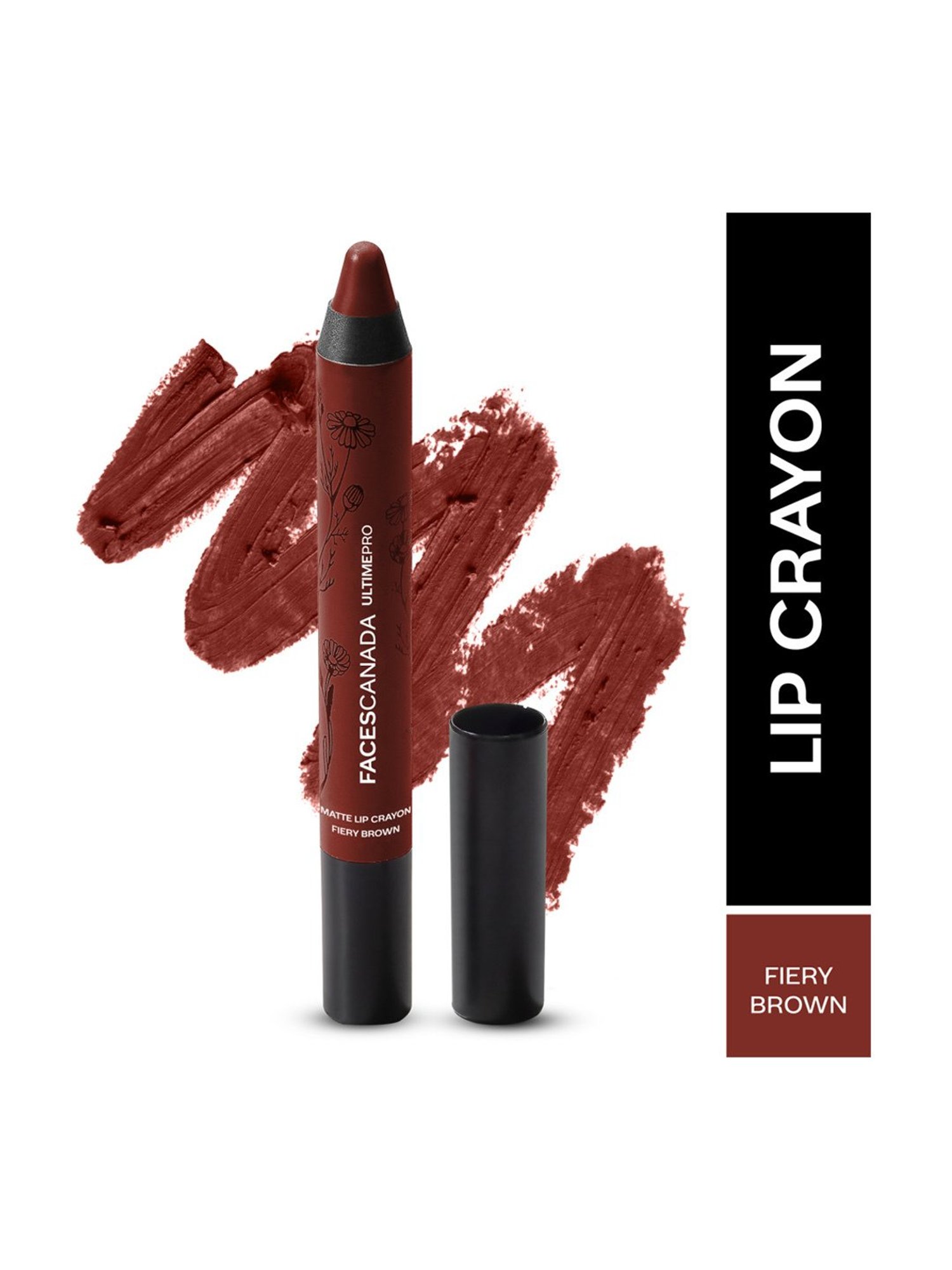 Faces Canada Ultime Pro Matte Lip Crayon Fiery Brown 28 - 2.8 gm