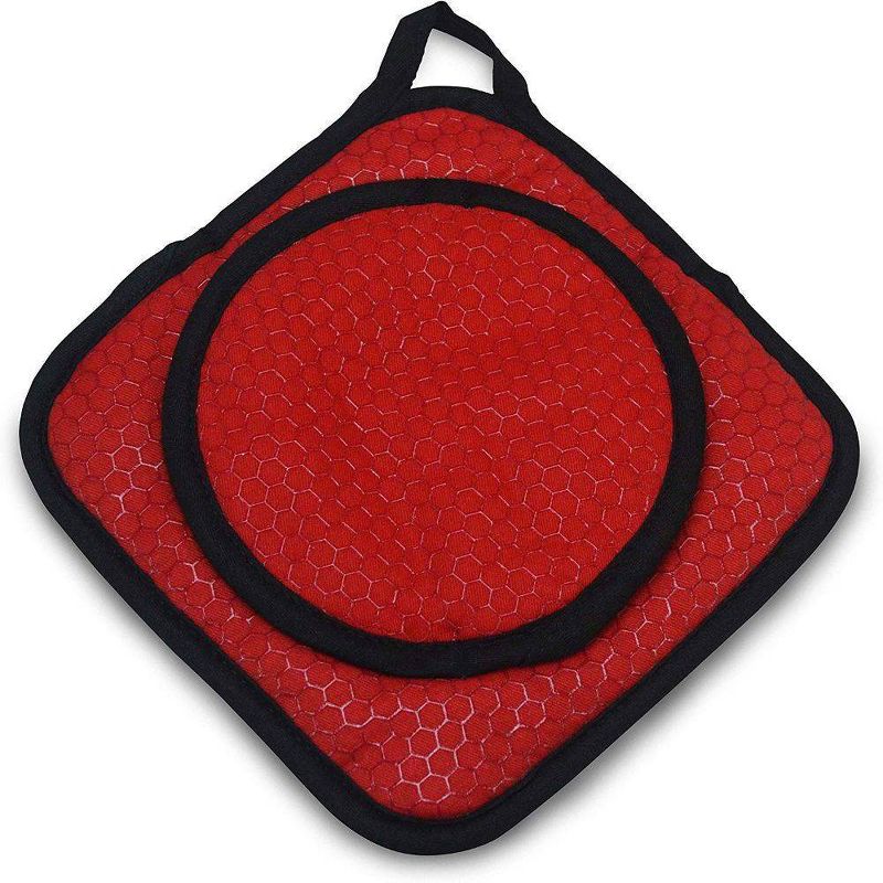 Cookduo Grab & Grip Pot Holder/Trivet - Red Pot Holder & Trivet