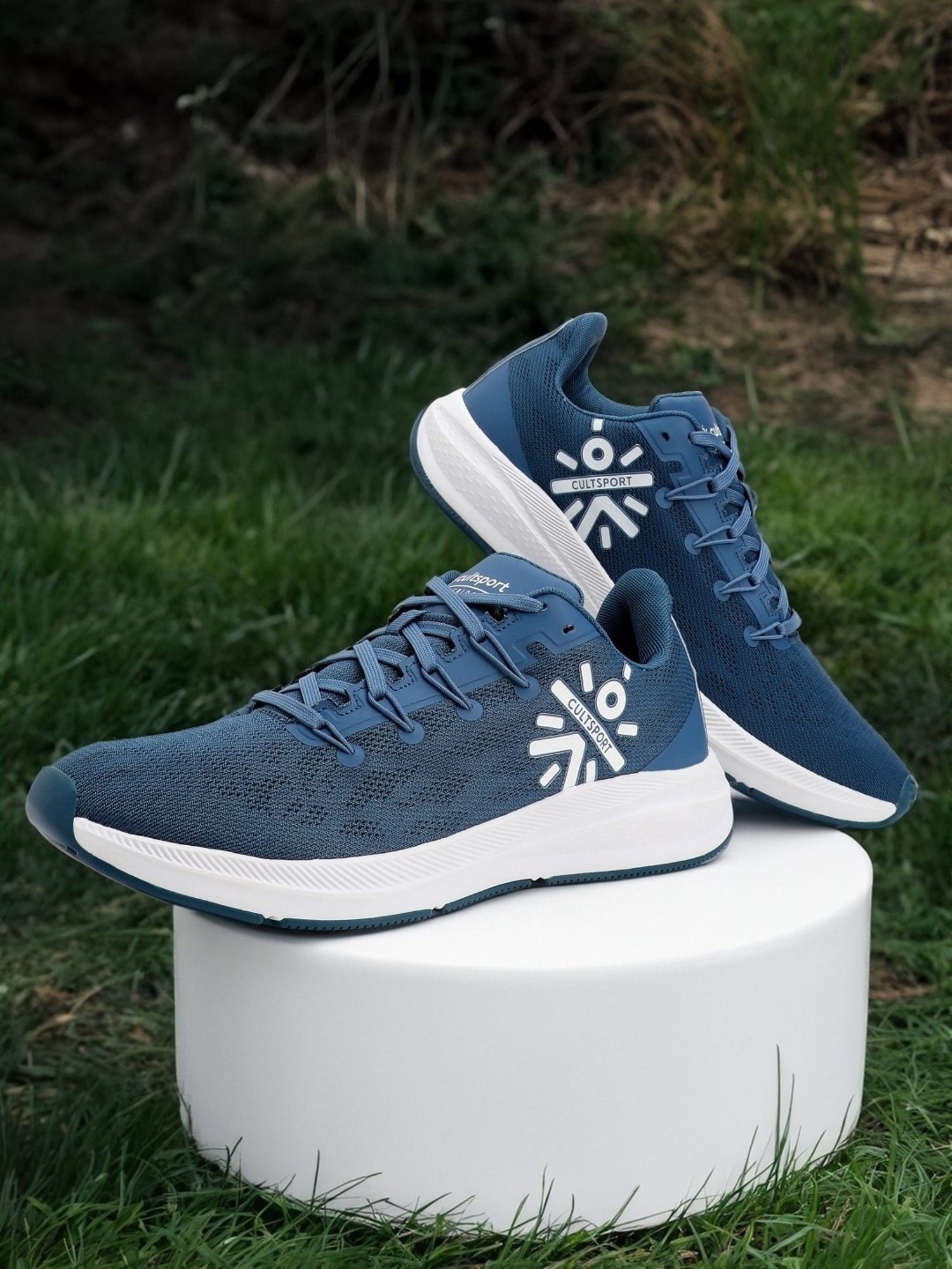 Cultsport Men's Firebird Teal Running Shoes