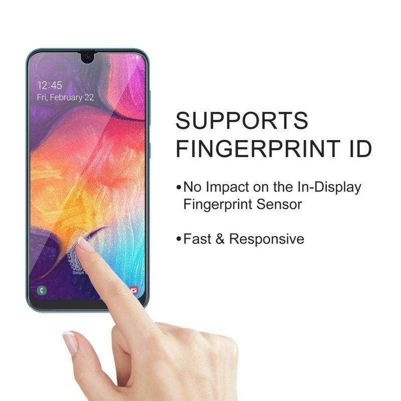 3 Pack Clear TPU Hydrogel Screen Protector Film Cover For  Galaxy A50