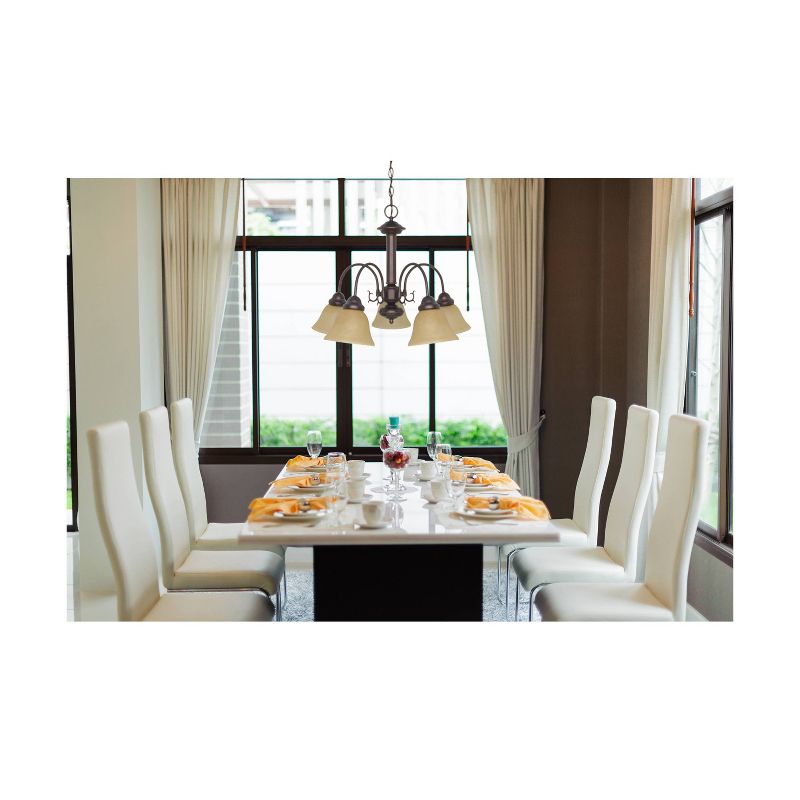 Ceiling Lights Chandelier Mahogany Bronze - Aurora Lighting