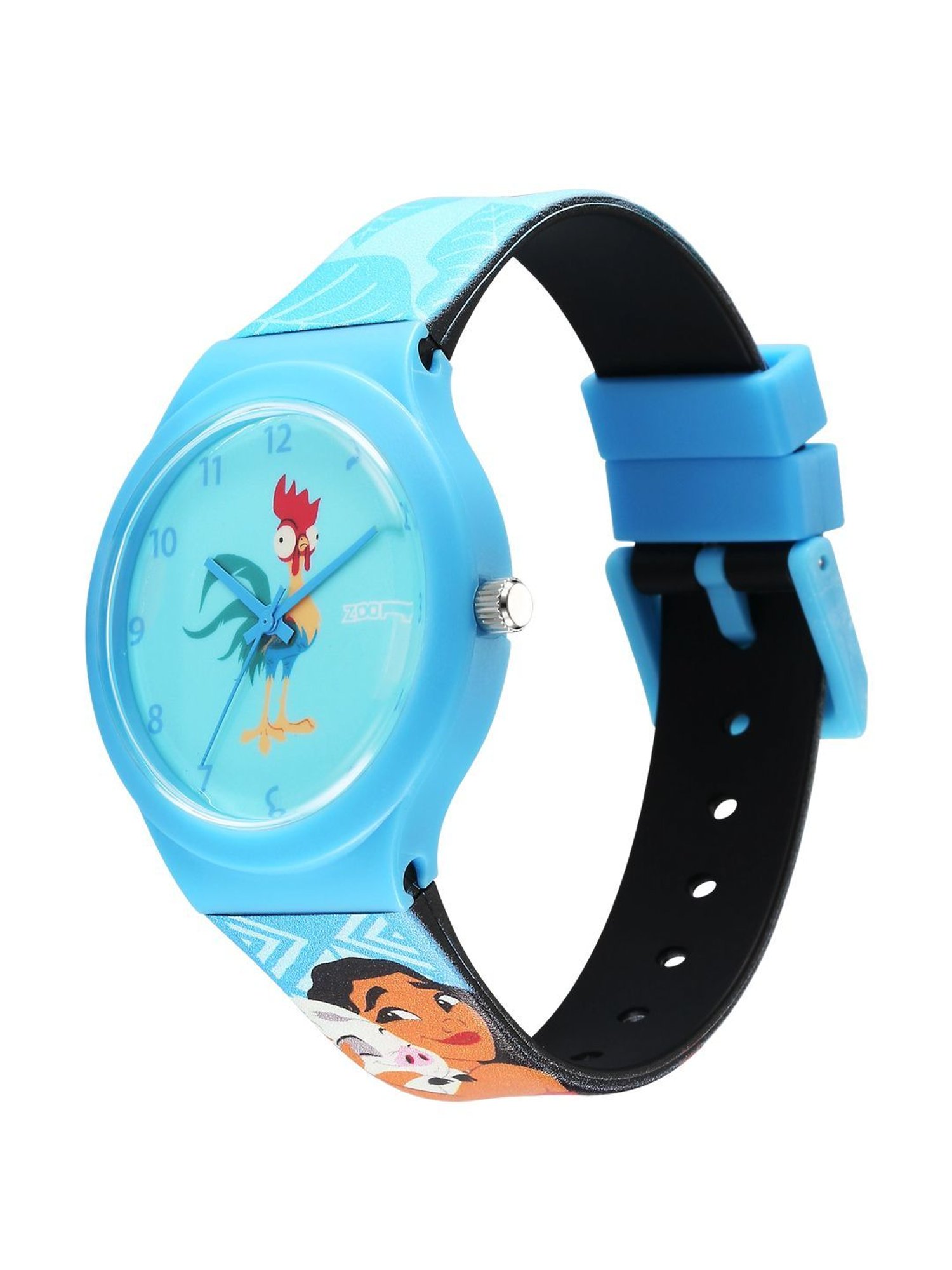 Zoop 16018PP06 Disney Kids Analog Watch with 3 Straps