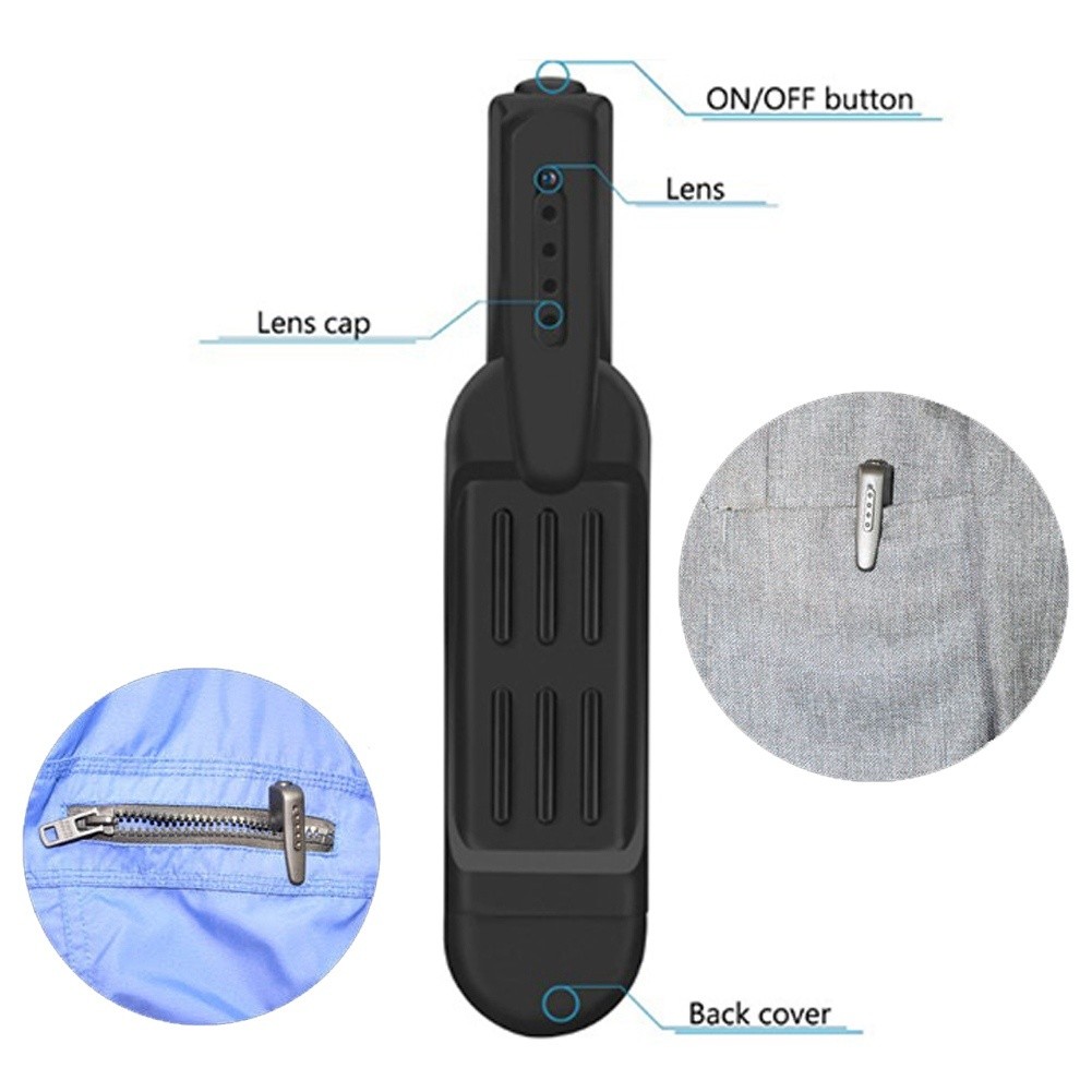 1080P HD Pocket Pen Camera, Mini Portable Recorder