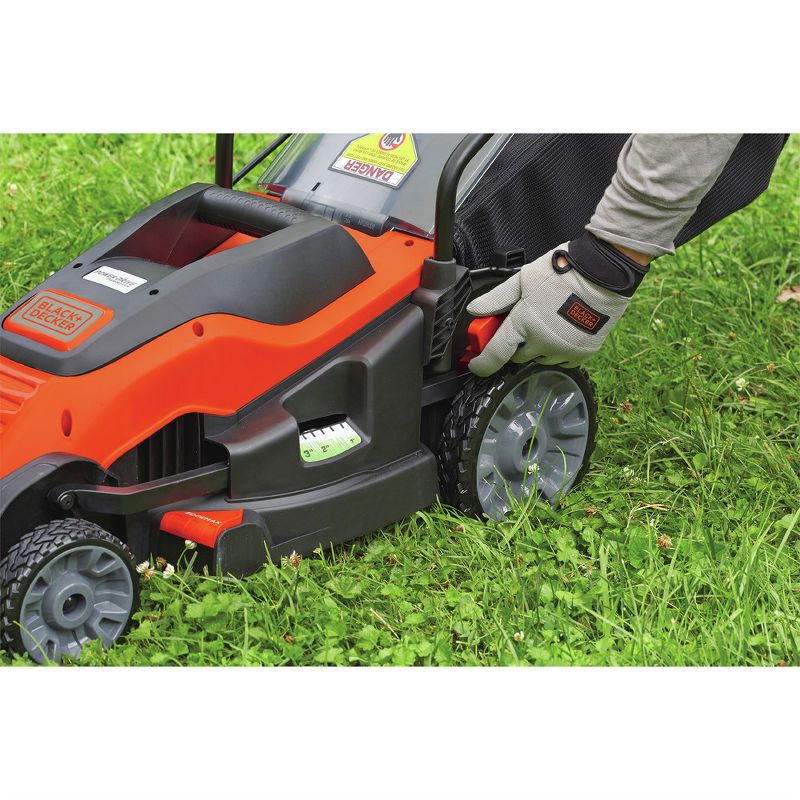 14" 120 Volts, 60Hz, 8 Amp, 960 Watts Corded Electric Lawnmower - Green - Earthwise