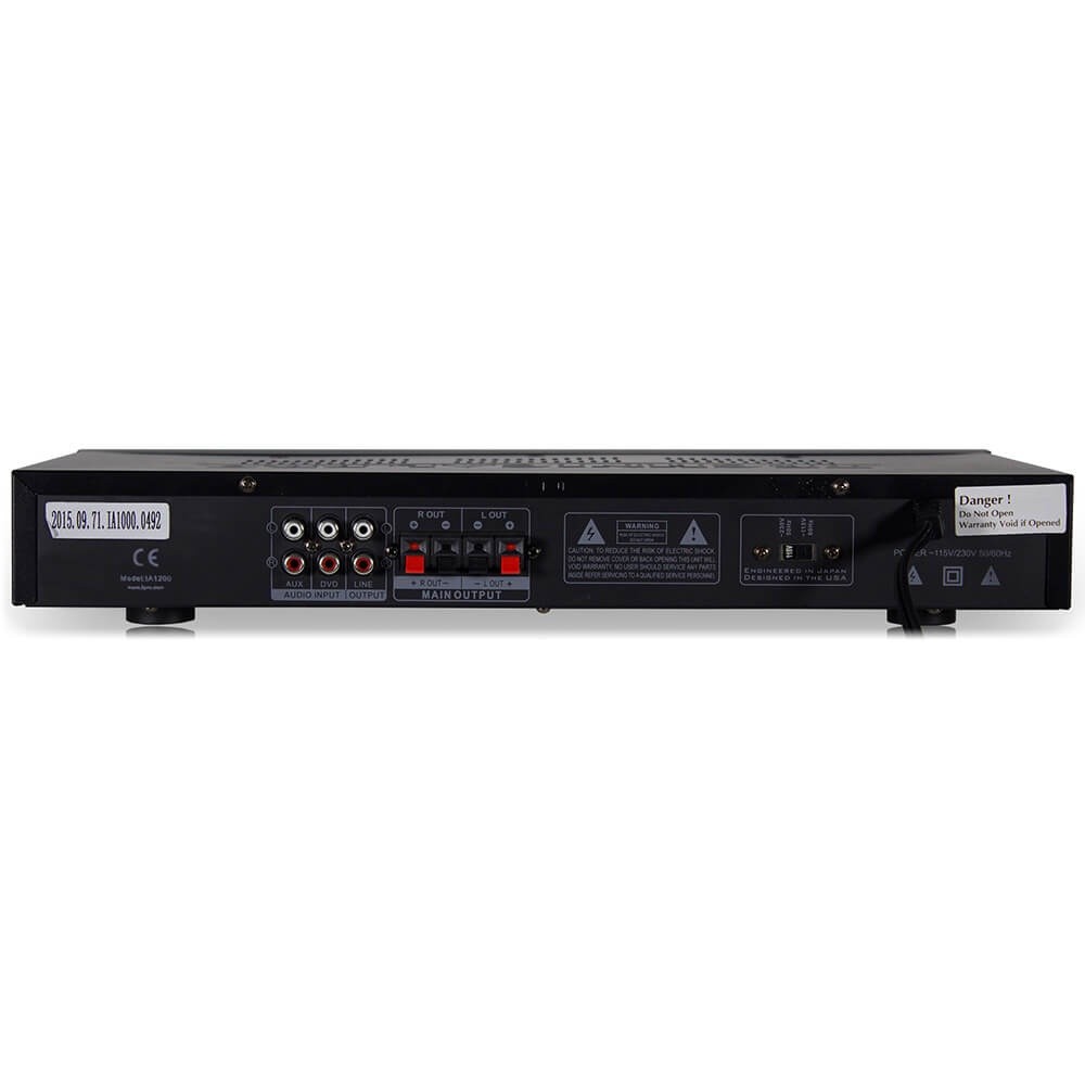 Technical Pro IA1200 Integrated Amplifier With USB and SD Inputs