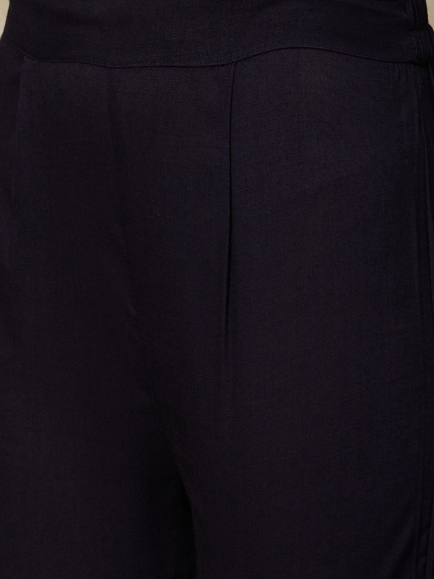 Fashor Blue Floral Print Kurta Pant Set With Dupatta