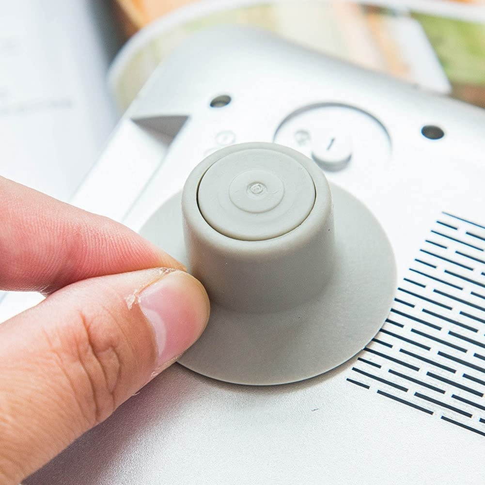 Denpetec Small Notebook Laptop Cooling Pads Skidproof Pad Cooler Stand, Laptop Skid-Proof Cooling Portable Cooler Stand Leg Feet(4pcs)