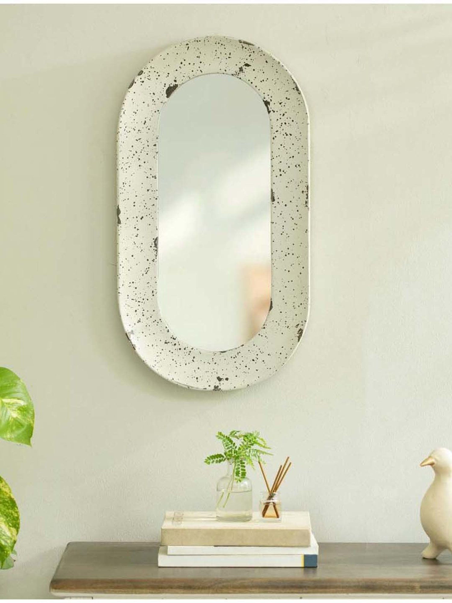 Art Street Silver Glass Bevelled In Rectangle Frameless Wall Mirror