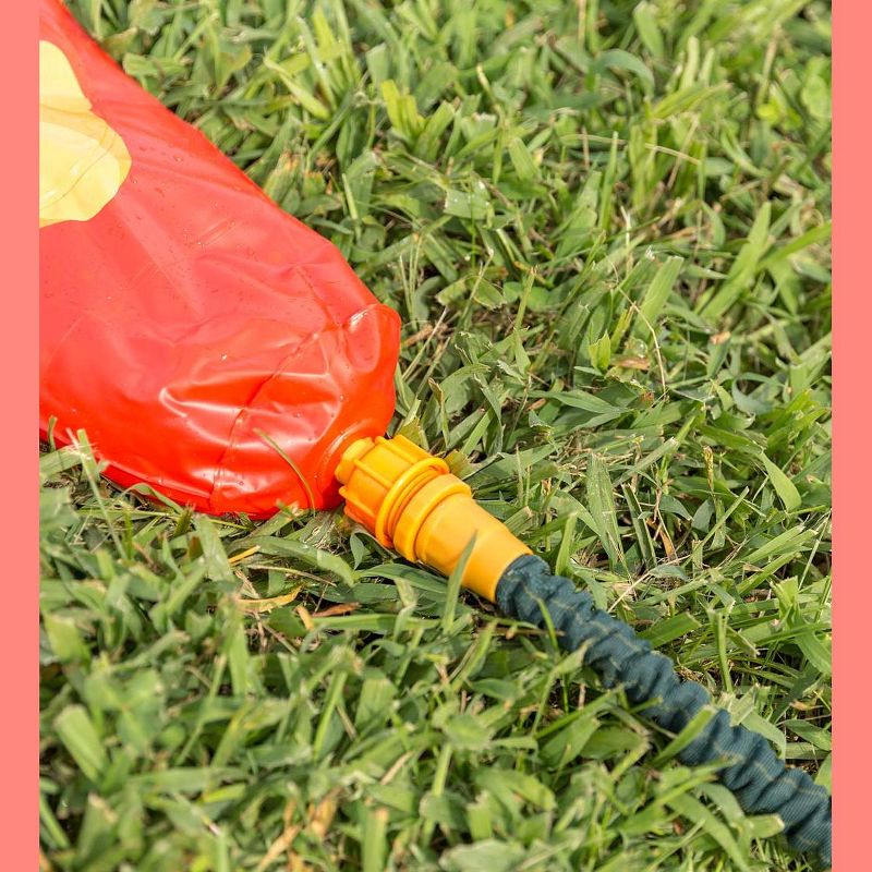 HearthSong Starfish 5-Foot Sprinkler Splash Pad for Kids' Outdoor Active Water Play