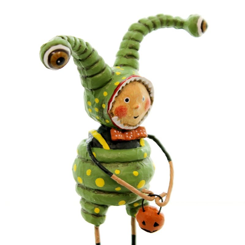 Lori Mitchell 6.0" Little Alien Trick Or Treat  -  Decorative Figurines