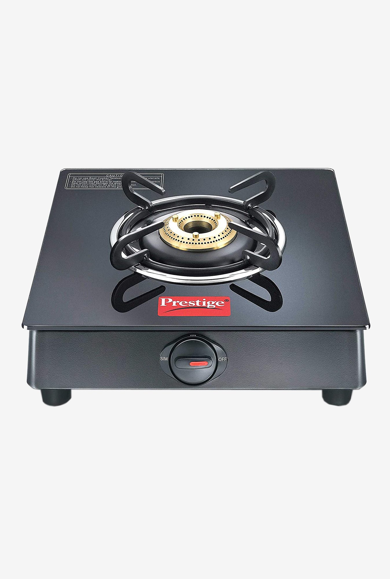 Prestige Marvel GTM 01 40003 1 Burner Gas Stove (Black)