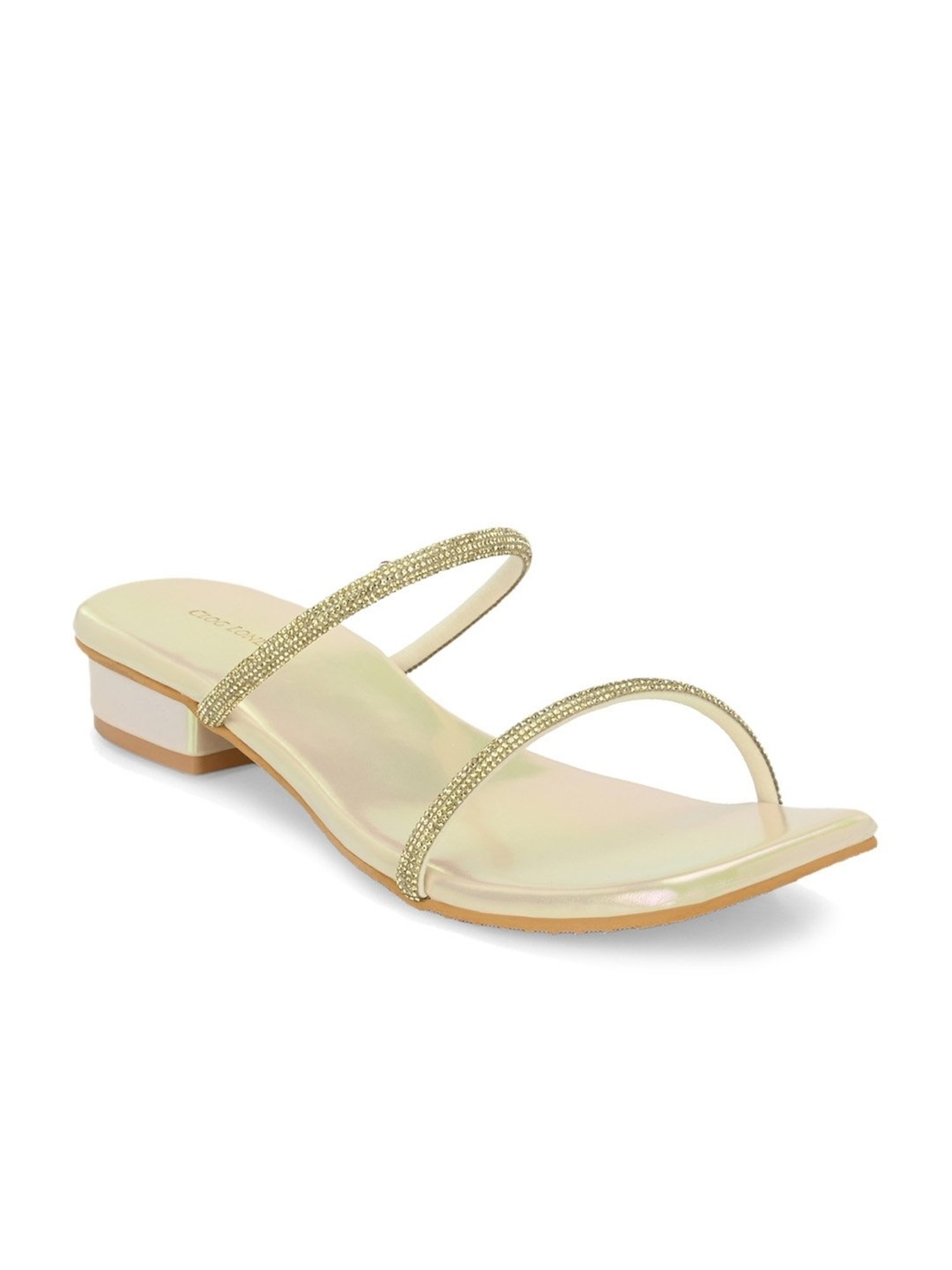 Clog London Women's White Casual Sandals