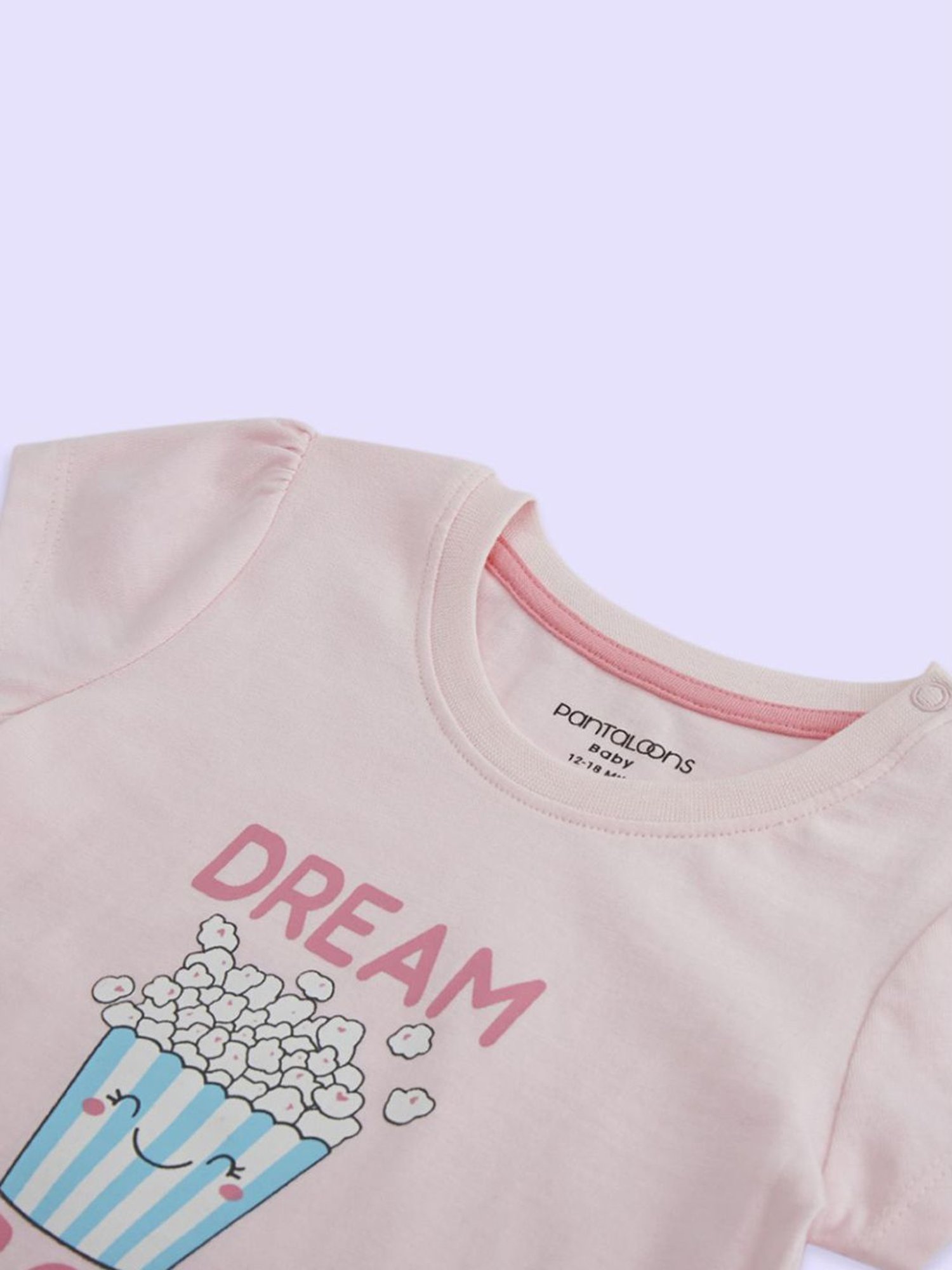 VASTRAMAY Girls Green Printed Clothing Sets