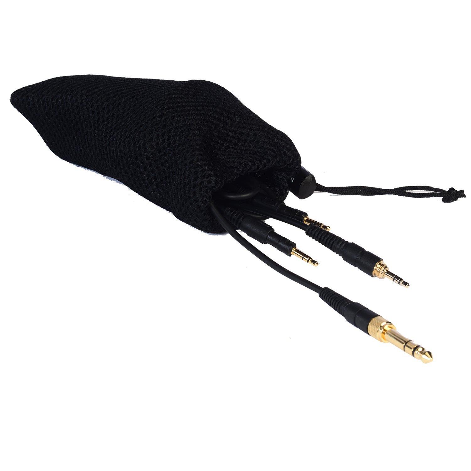 LyxPro HAS-30 Professional Studio Monitor Headphones, Detachable Cable, Foldable