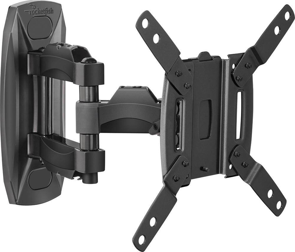 Rocketfish&trade; - Full-Motion TV Wall Mount for Most 19" - 39" TVs - Black