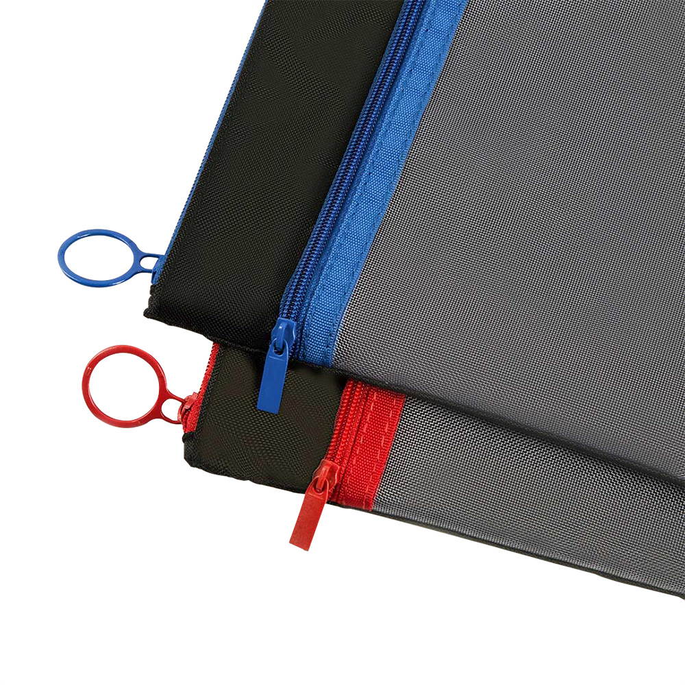 Fizz A4 Zippered Mesh Bag With Three Compartments And Visual Grid For Easy Cleaning Oxford Fabric Mesh Bag From XiaoMi YouPin