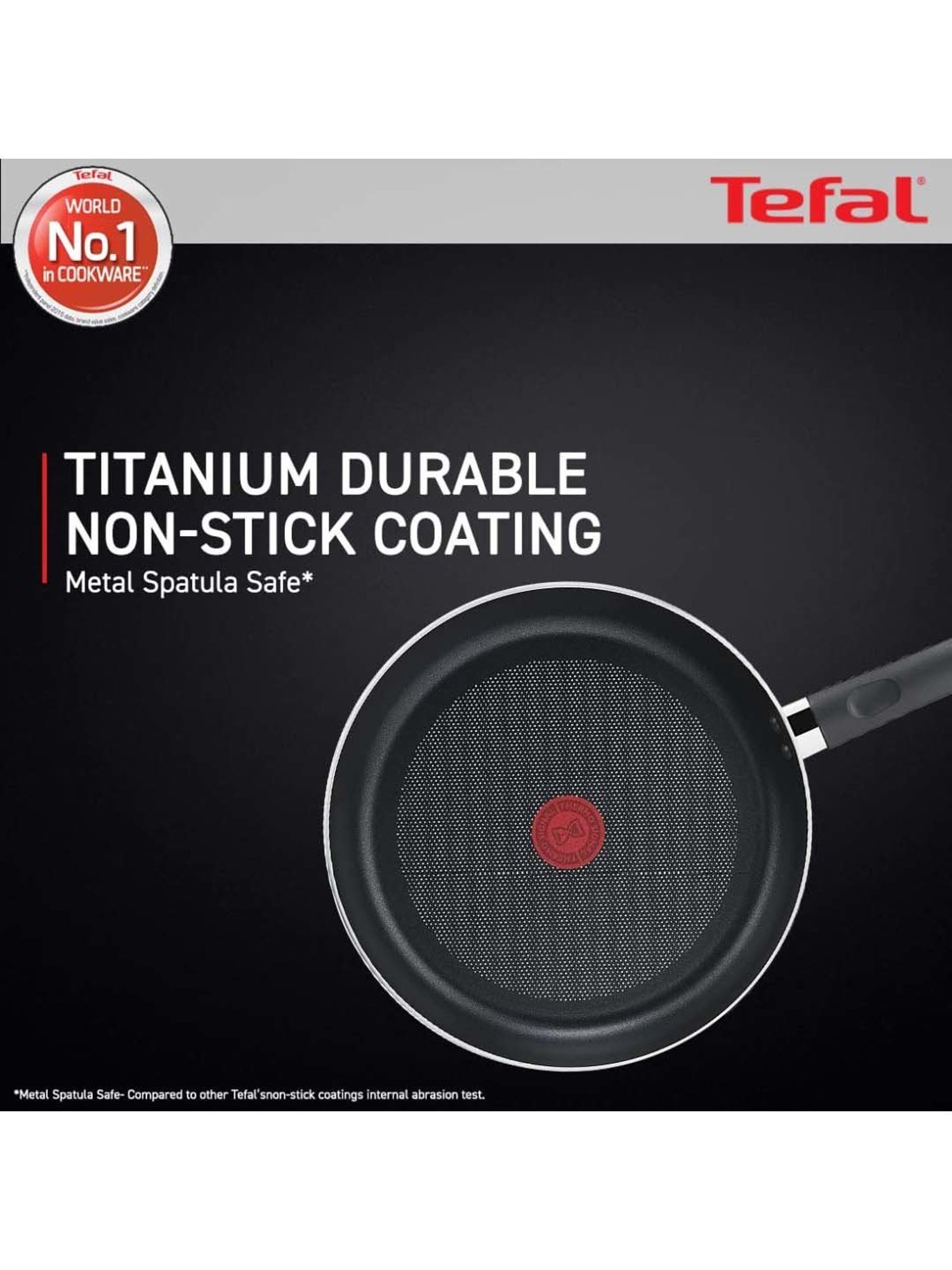 Tefal Day By Day Brown Aluminium 24 cm Non Stick Fry Pan (1 L)
