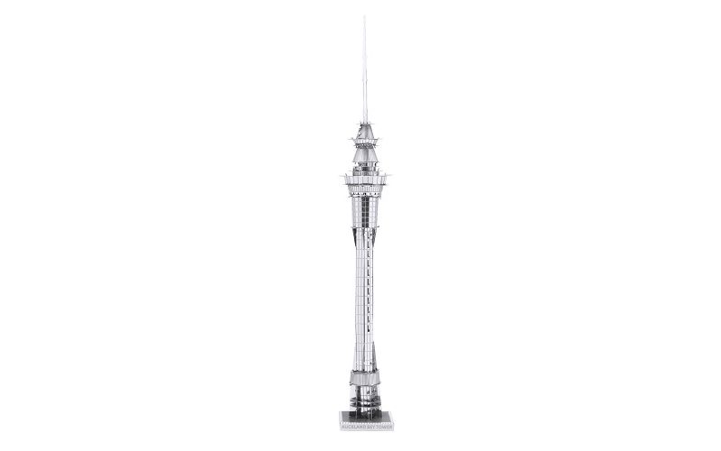 Fascinations Metal Earth Auckland Sky Tower Building 3D Metal Model Kit