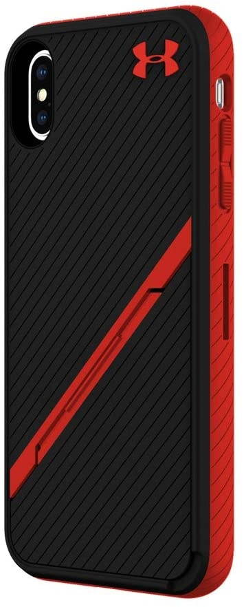 Under Armour UA Protect Kickstash Case for Apple iPhone X/Xs - Black/Red