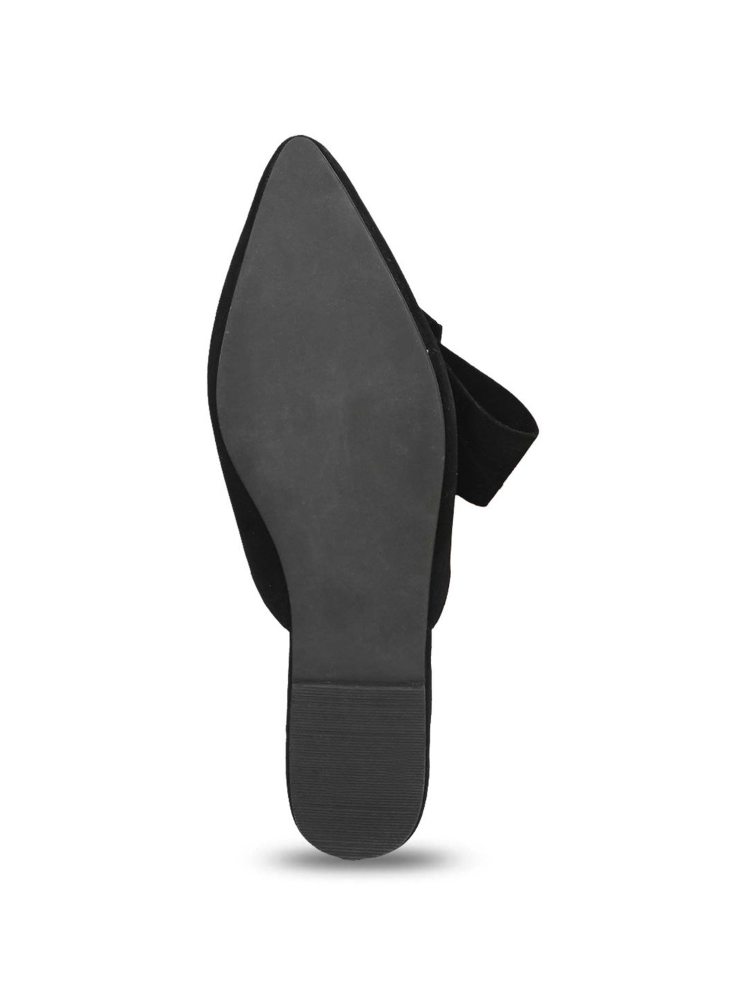 Carlo Romano Women's Black Mule Shoes