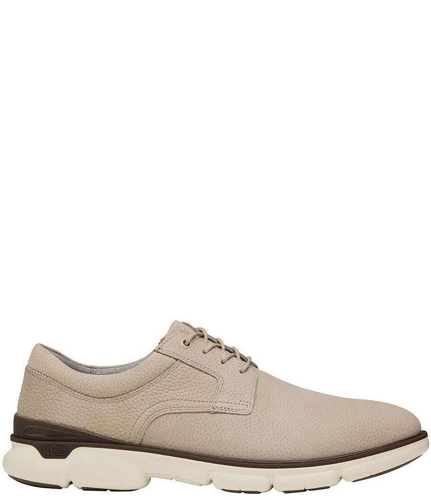 Johnston & Murphy Men's XC4 Tanner Nubuck Plain Toe Lace-Up Oxfords