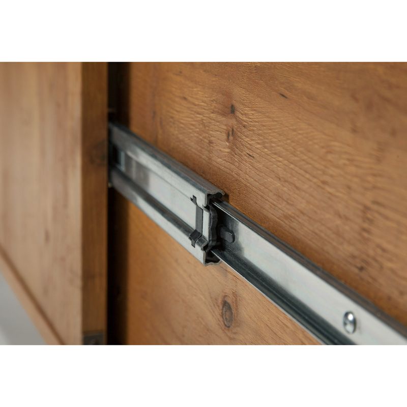 Kathy Ireland Office 2 Drawer Ironworks File Cabinet Cherry - Bush Furniture