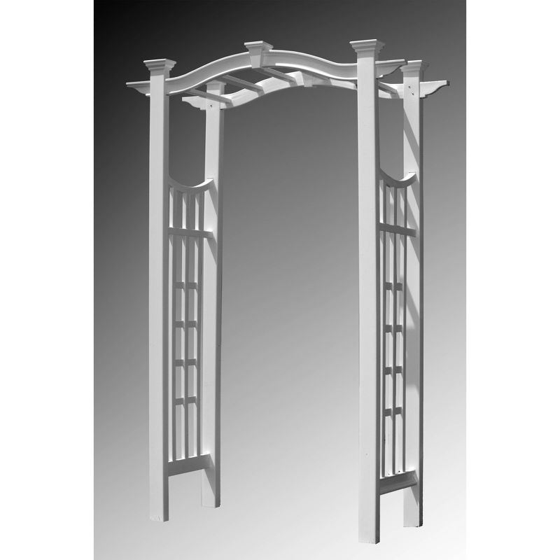 Florence 24" Vinyl Arbor - White - Vita