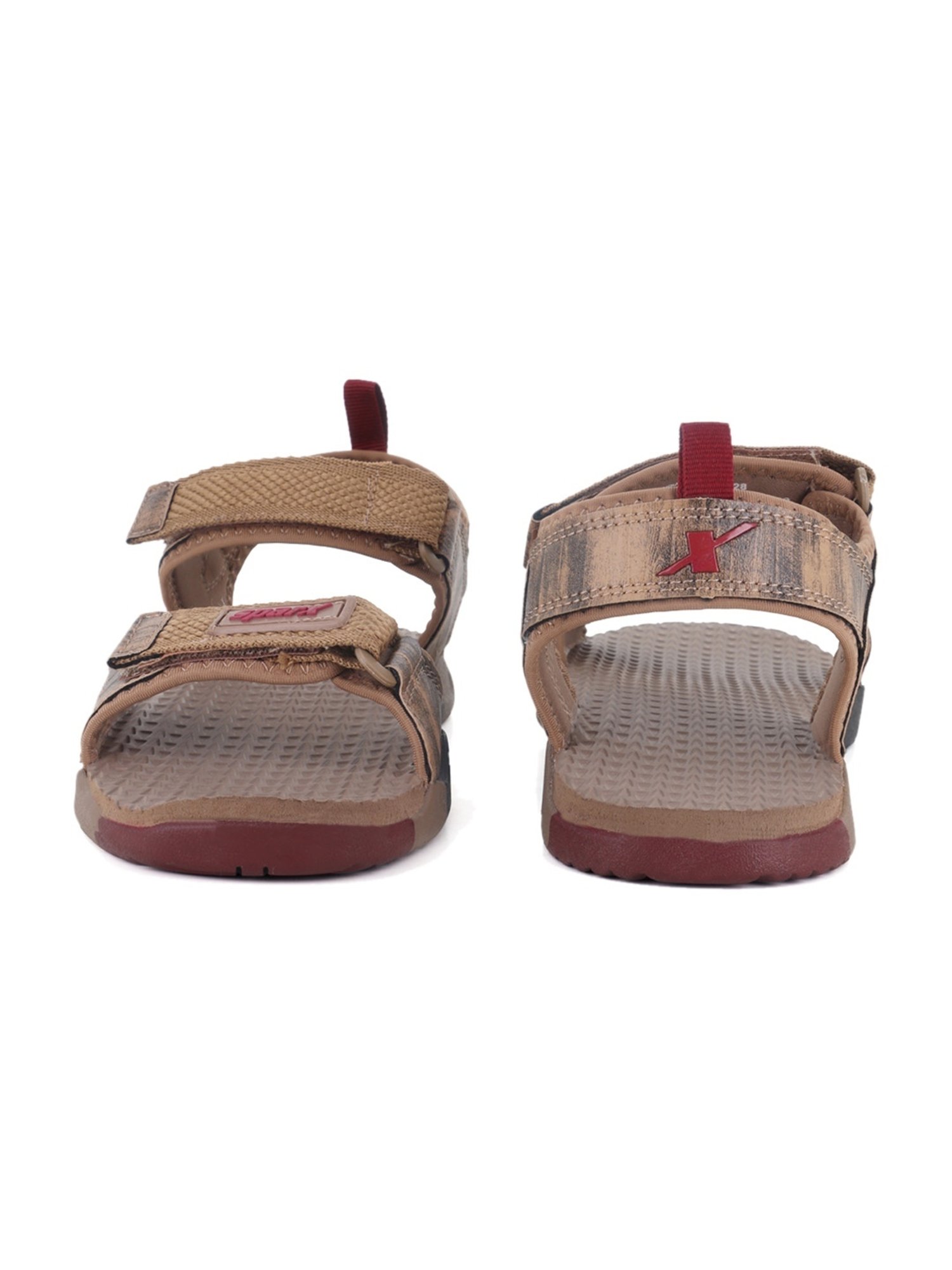 Sparx Men's Tan Floater Sandals