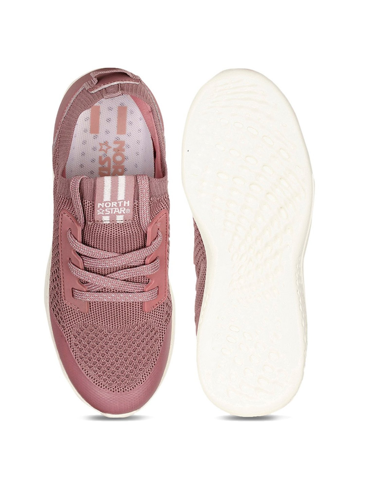 North Star by Bata Women's Pink Running Shoes