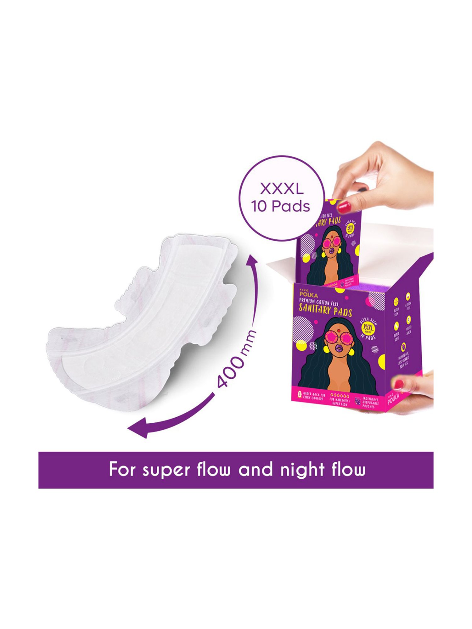 CARMESI Sensitive - 30 Pads - 30 XXL