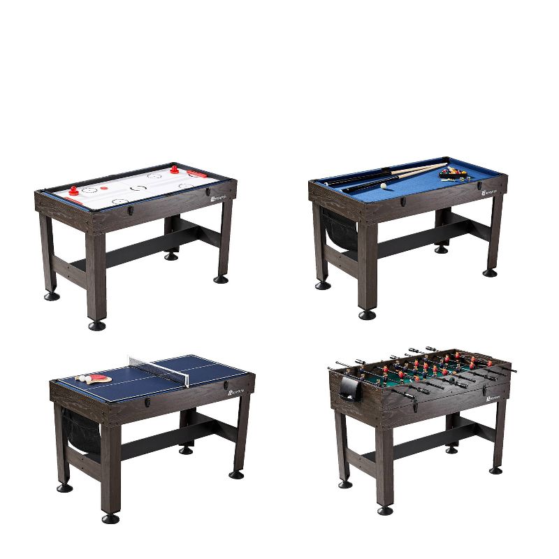 MD Sports 54" 4 in 1 Combo Game Table