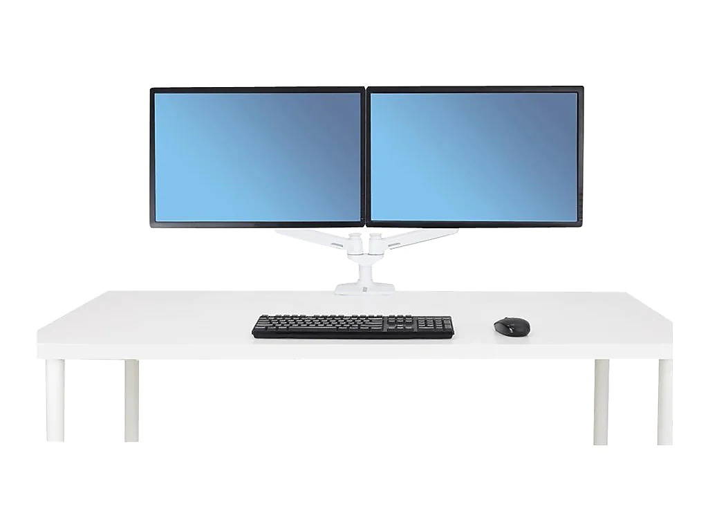 ERGOTRON 45-491-216 LX DUAL SIDE-BY-SIDE ARM WHITE