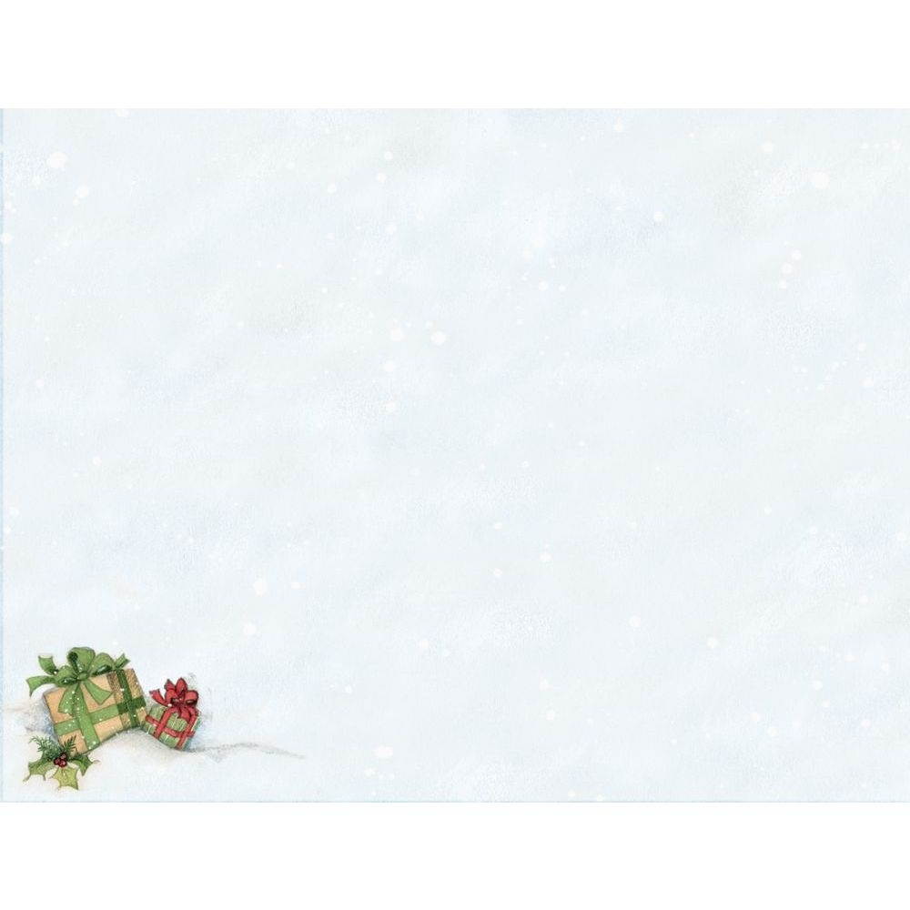 Snowy Tractor Boxed Christmas Cards, by Lang Companies