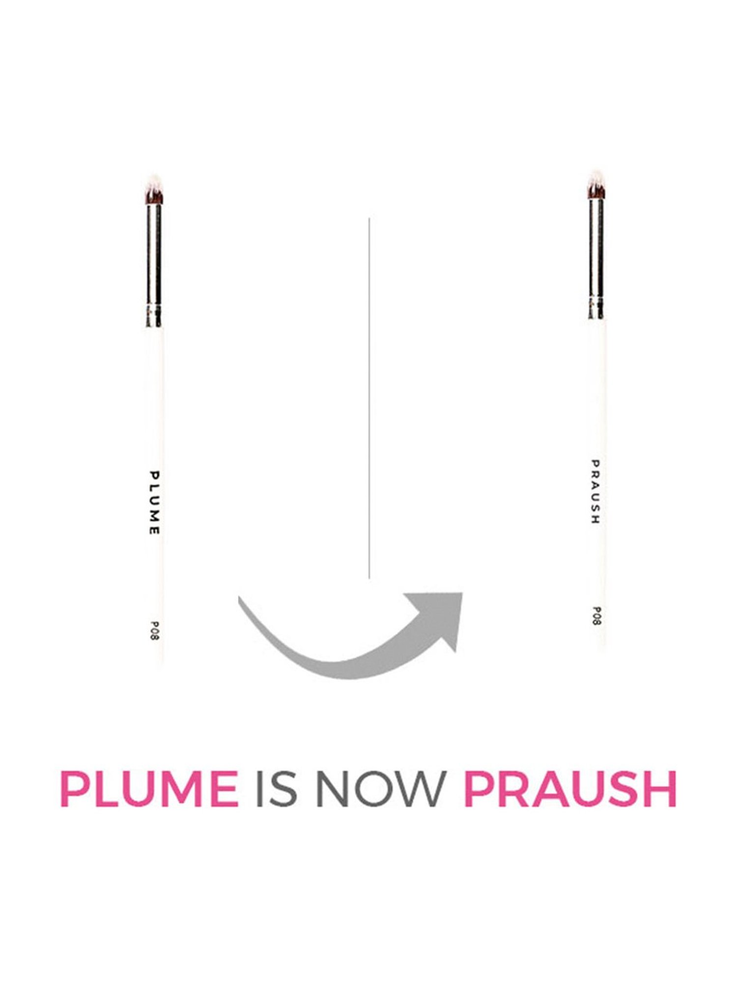 Praush Small Eyeshadow Blending Brush - P08