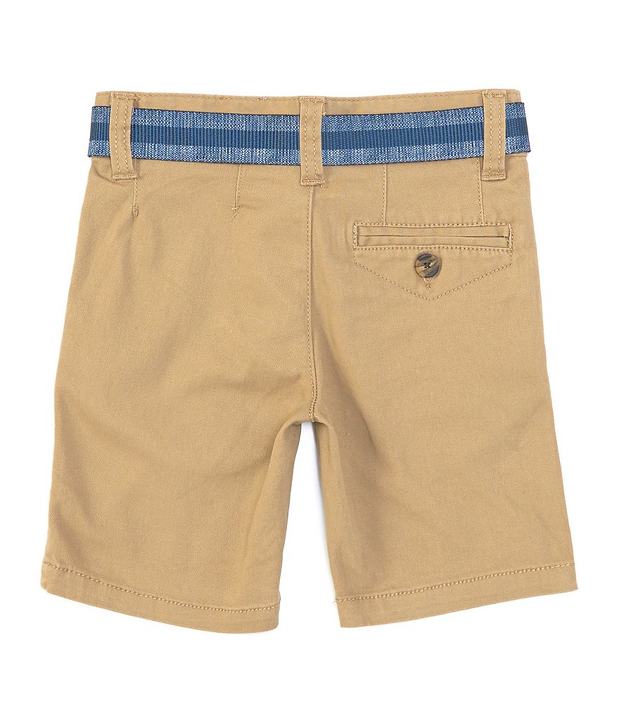 Tommy Hilfiger Little Boys 2T-7 Belted Dagger Shorts