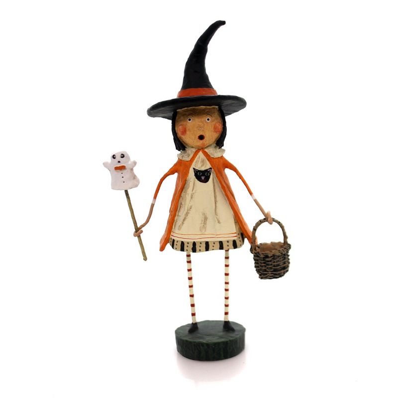Lori Mitchell 8.0" Enchanted Eliza Witch Ghost Trick Or Treat  -  Decorative Figurines