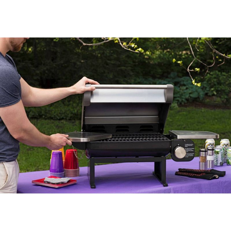 Cuisinart All Foods Portable Gas Grill Model CGG-200 - Silver