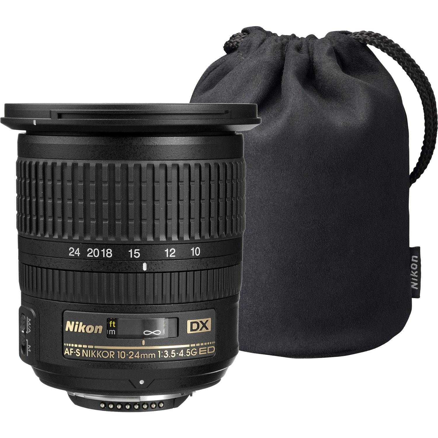 Nikon AF-S DX 10-24MM F/3.5-4.5G ED Nikkor Lens for Nikon Digital SLR Cameras