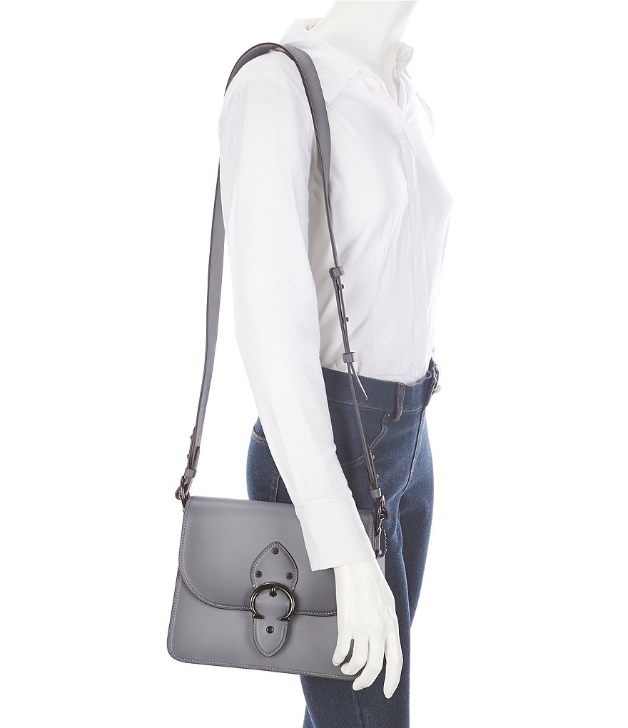 COACH Beat Leather Chain Shoulder Bag