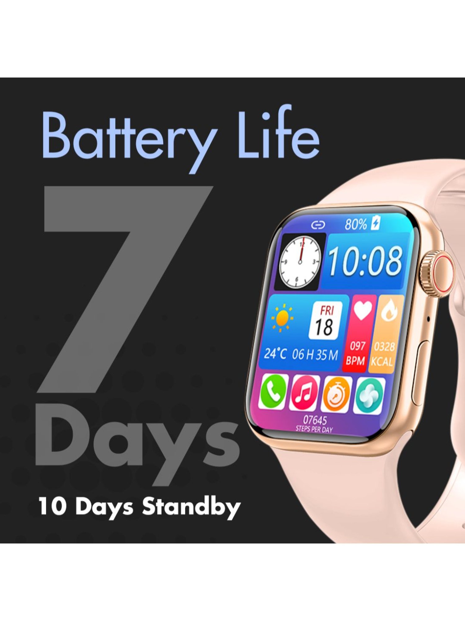 I KALL W3 Smart Watch (Gold)