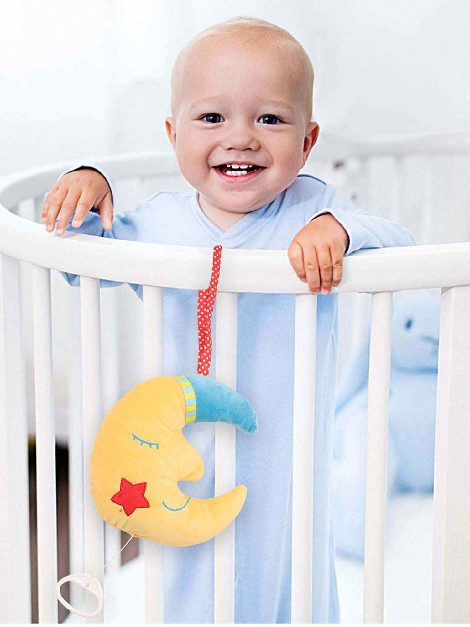 Baby Moo Kids Yellow Hanging Toy
