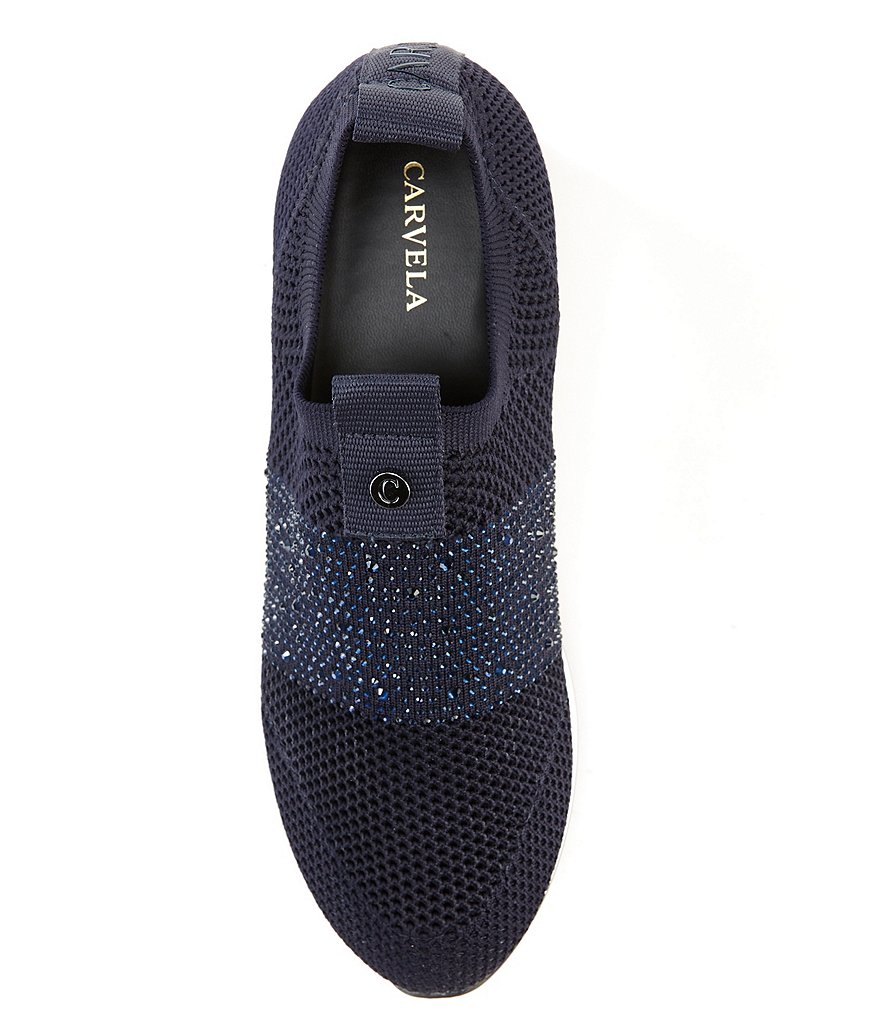 Carvela Janiero Stretch Fabric Slip-On Sneakers