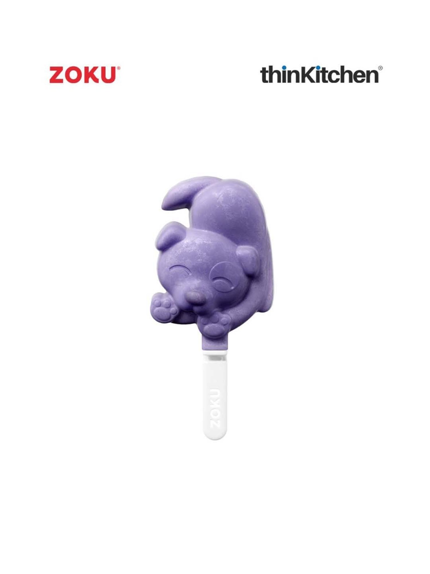 Zoku Multicolor Plastic Cat & Dog Ice Pop Mold (0.082 L)