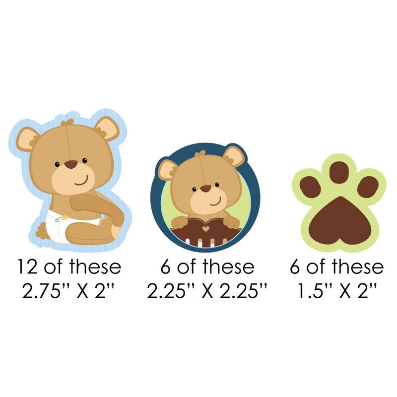 Big Dot of Happiness Noah's Ark - Cupcake Decoration - Baby Shower Cupcake Wrappers and Treat Picks Kit - Set of 24