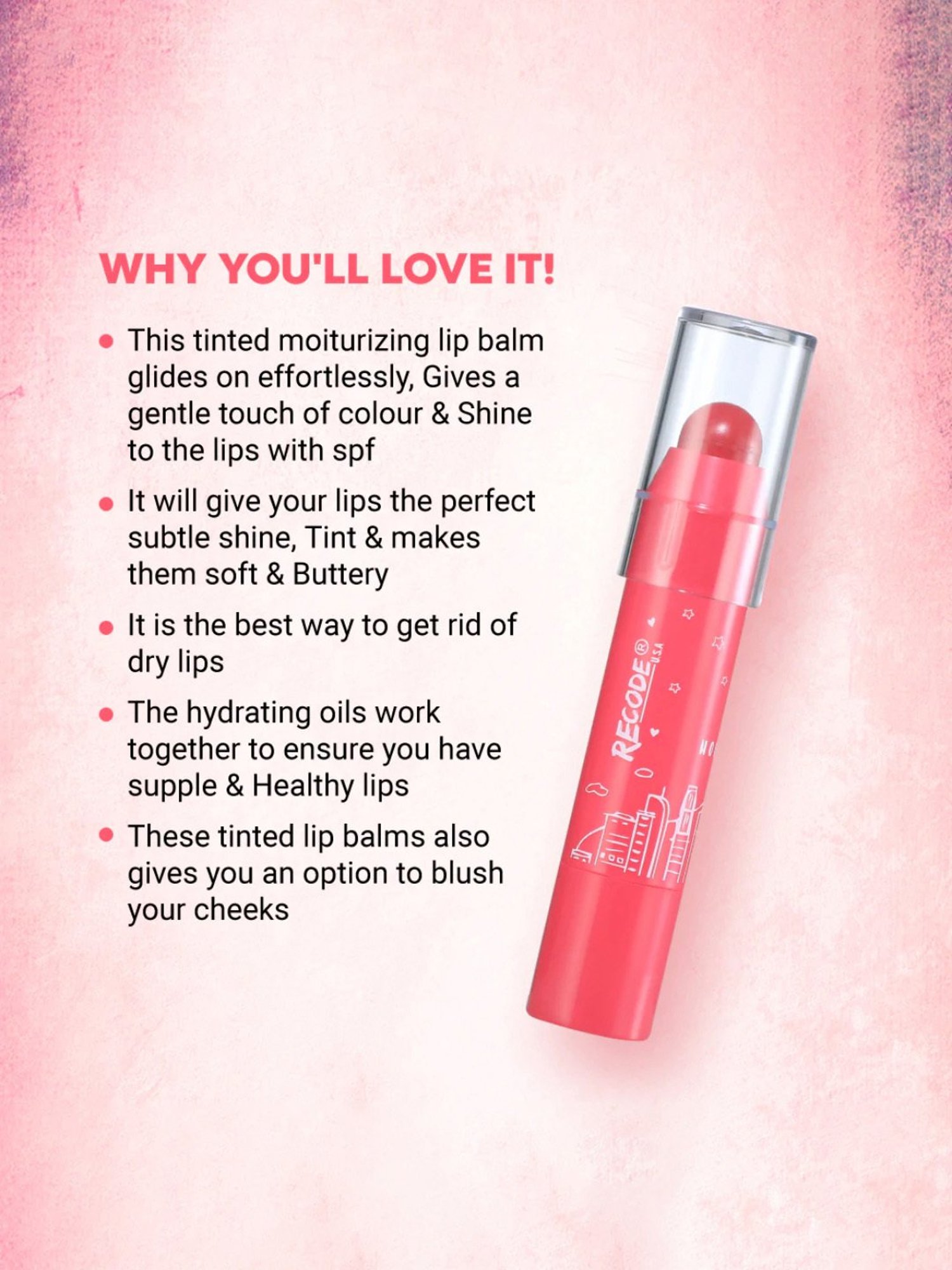 Earthraga Spiced Chai Organic Lip Balm - 4 gm