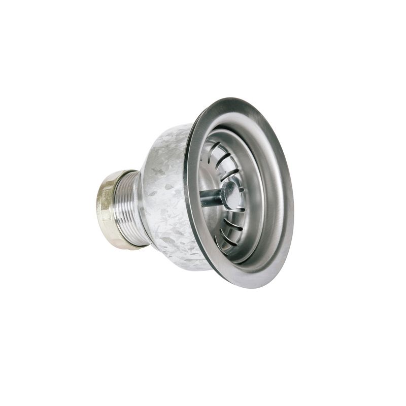 Coyote C1SINK1618 Universal 16x18 Inch Stainless Steel Sink with Drain & Strainer