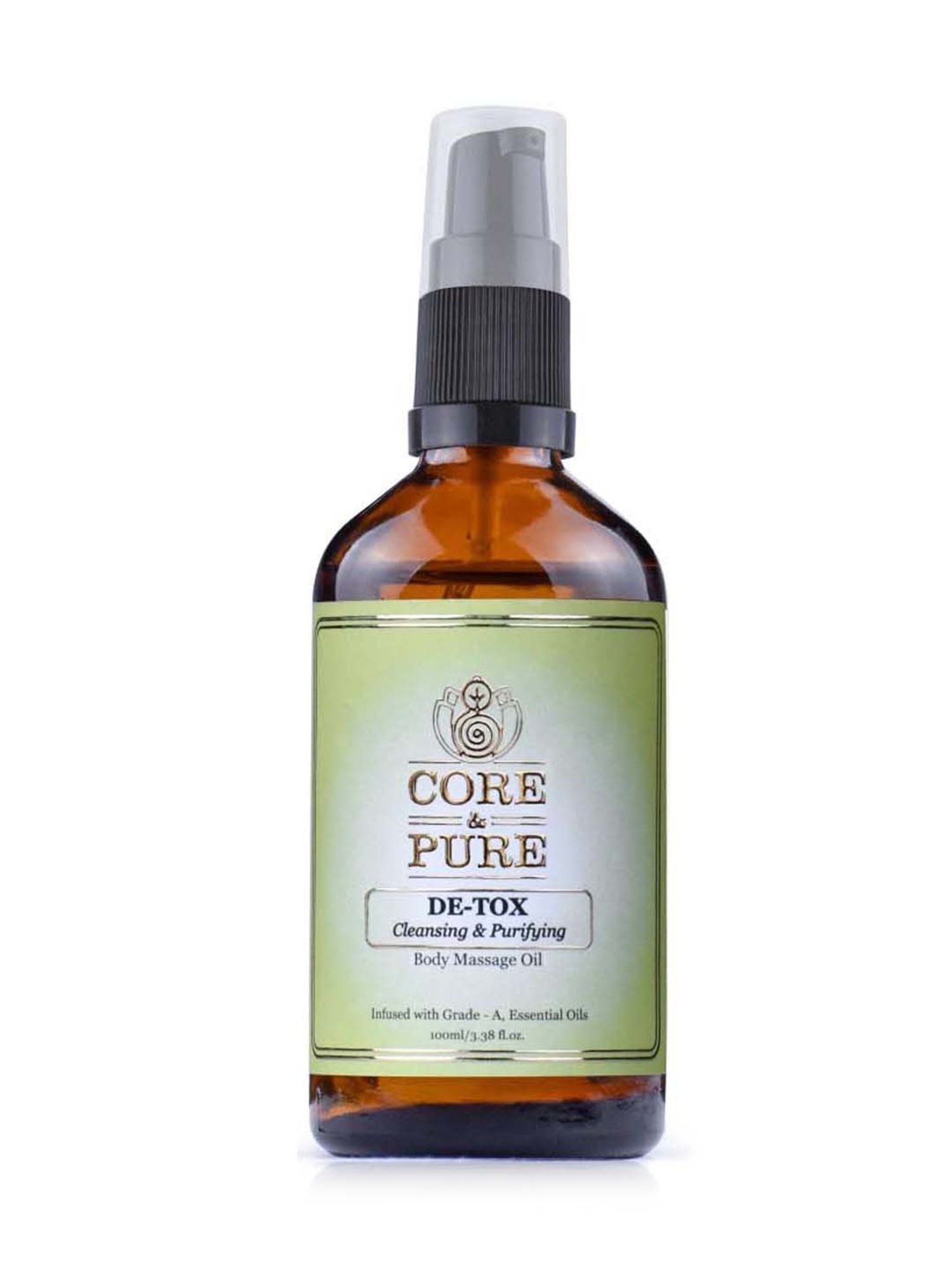 CORE & PURE De-Tox Massage Oil - 100 ml