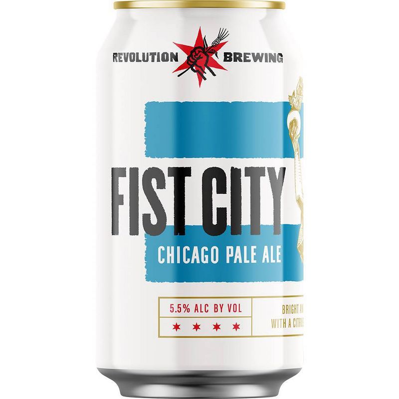 Revolution Fist City Chicago Pale Ale Beer - 12pk/12 fl oz Cans